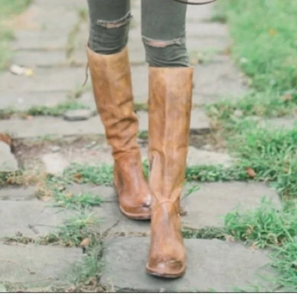 Frye paige tall riding boots tan hotsell